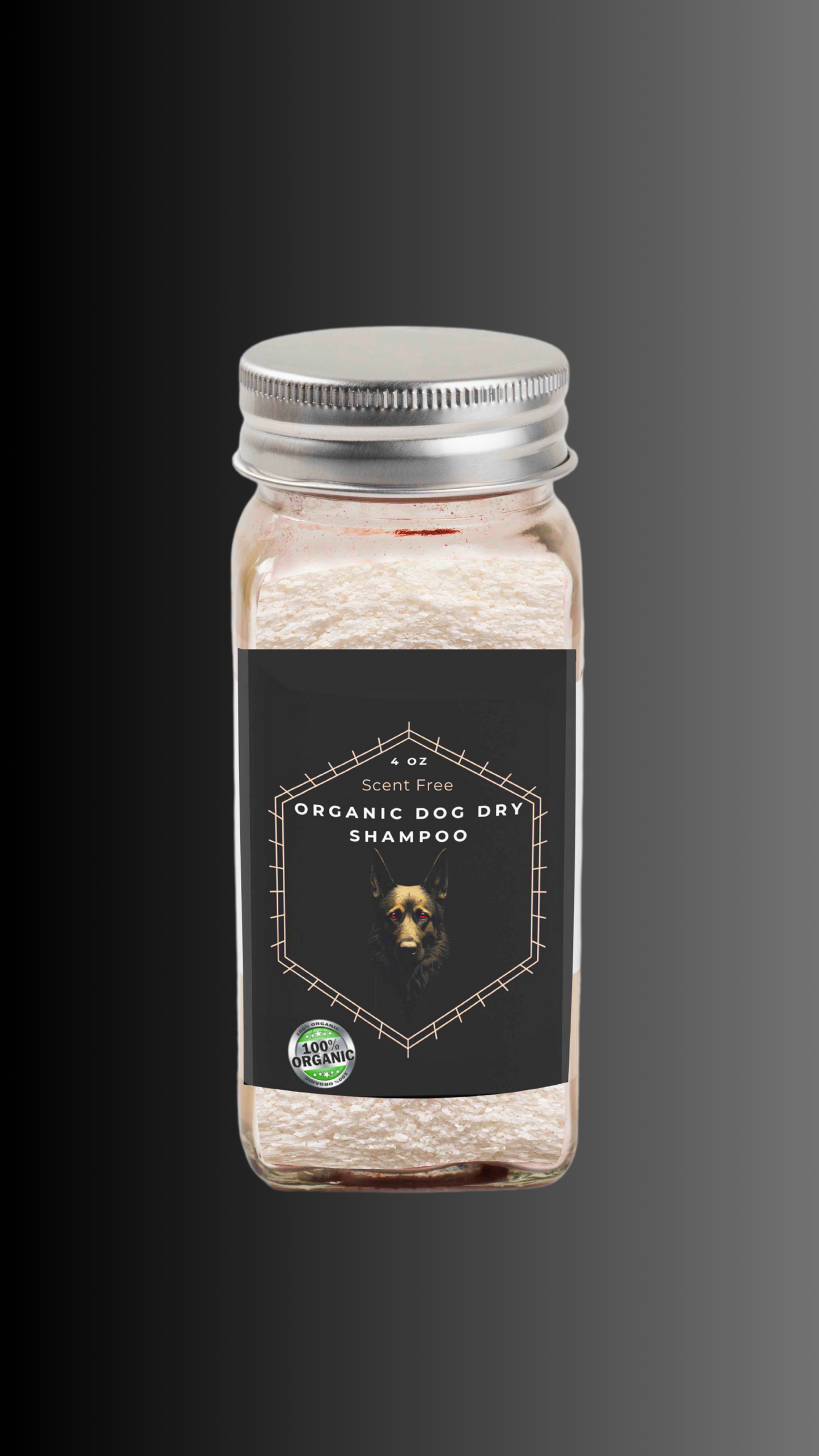Organic Dog Dry Shampoo